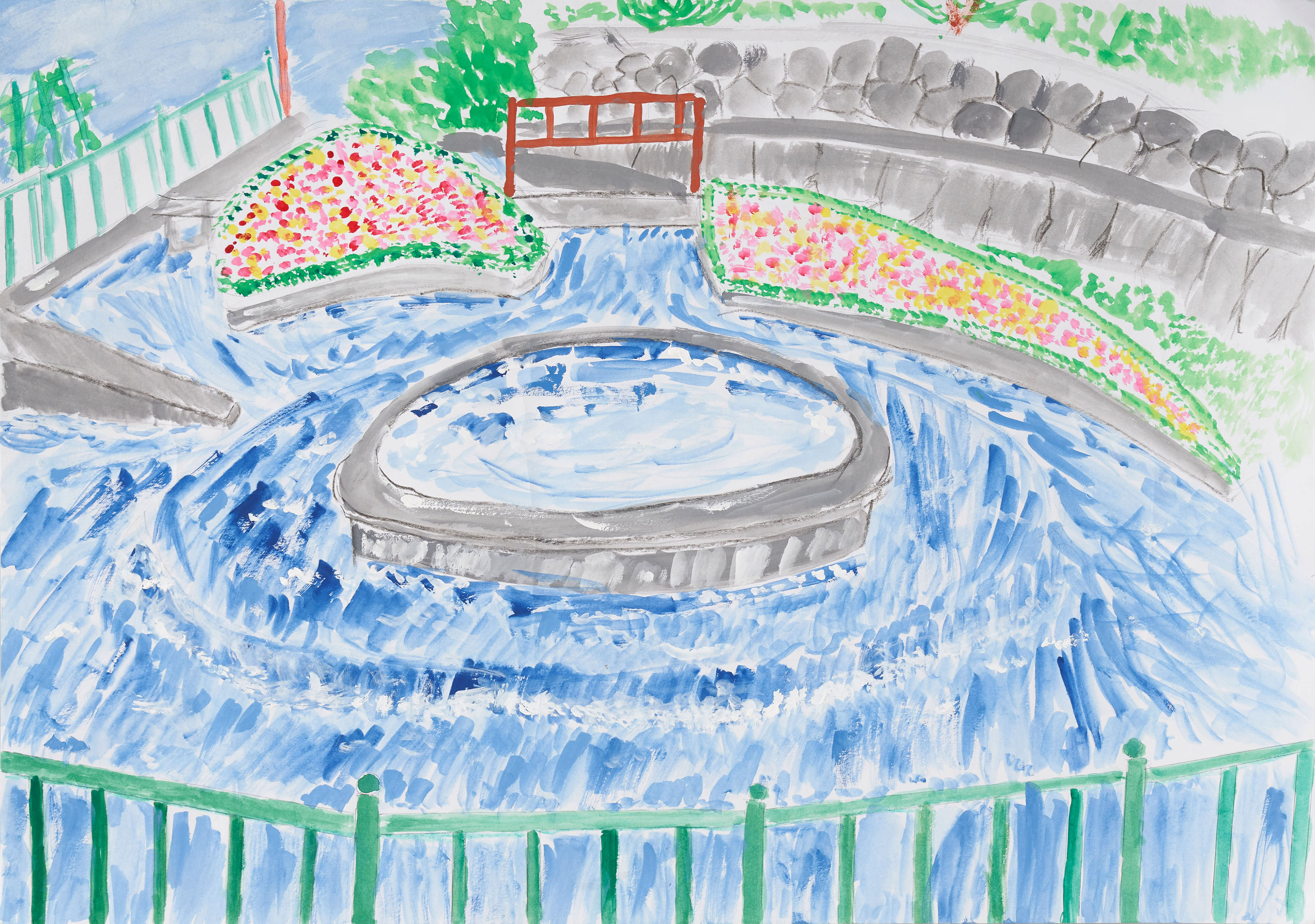 ふるさとの田んぼと水 子ども絵画展21入賞作品 水土里ネット群馬 群馬県土地改良事業団体連合会